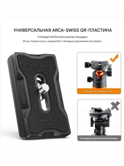 Пластина для штатива- KF31.030 (1)