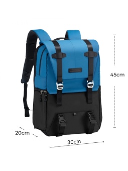 Фотосумка, рюкзак для фототехники 20 л синий K&F Concept KF13.087AV7 (6)