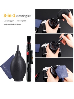 Набор для чистки цифровой зеркальной камеры 3 в 1 K&F Concept SKU.1694 (6)