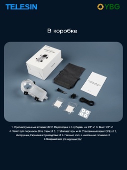 Водонепроницаемый чехол для Insta360 X4 TELESIN - S4-WTP-08-TIS (11)
