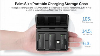 Беспроводной микрофон Ulanzi UW MIC 20P (для iPhone) 14