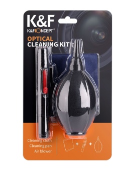 Набор для чистки цифровой зеркальной камеры 3 в 1 K&F Concept SKU.1694 (3)
