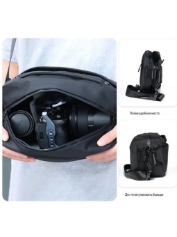 Сумка-слинг дорожная Ulanzi Travel Sling Bag V2- PB038 (8)