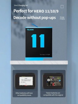 Зарядное устройство Telesin GP-BCG-901 (13)