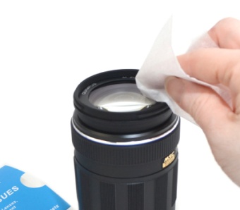 Чистящие салфетки для оптических поверхностей JJC CL-T2 5