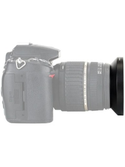 Бленда для объектива металлическая 62 мм -LN-62W (5)