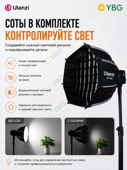 Софтбокс с креплением Bowens Ulanzi - AS-D30 (3)