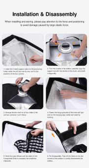 Софтбокс Ulanzi LC-S69, байонет Bowens (LC-S69) 10