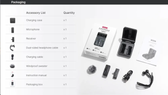 Беспроводной микрофон Ulanzi UW MIC 10T 12