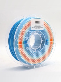 Sting3D FlexPLA-505B синий+оранжевый+белый (1)