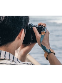 Ремень кистевой для беззеркальных камер синий - M00A3801B (5)