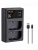 Зарядное устройство на два аккумулятора LP-E6NH для Canon - KF28.0007