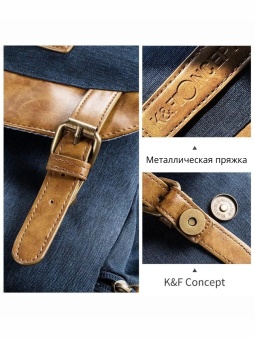 фотосумка, рюкзак для фототехники 17 л синий K&F Concept (KF13.066V10) (11)