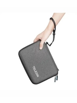 Сумка кейс TELESIN для экшн-камеры (серая) - GP-PRC-213-B (6)