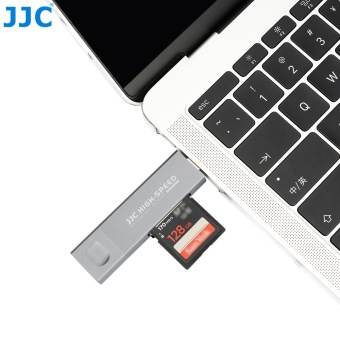 Картридер для iPhone , Android , планшетов и ноутбуков JJС CR-UCL1 GRAY 2