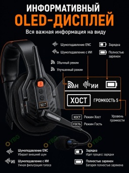 Беспроводная Интерком система микрофон 1 шт - Seekcom S1 (8)