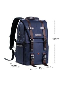 Фоторюкзак с отделением для ноутбука темно-синий K&F Concept KF13.087 (10)