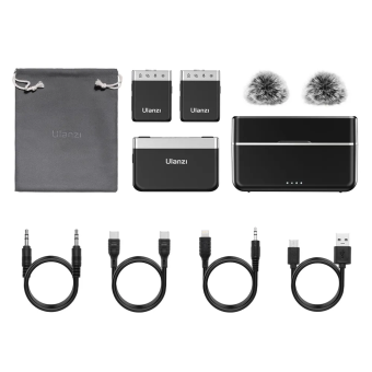 Беспроводная петличная микрофонная система Ulanzi U-Mic AM18 7