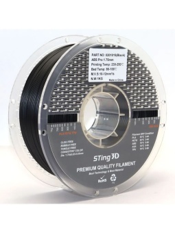 Sting3D ABS PRO черный 0201015 (10)