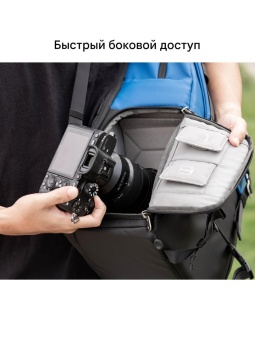 Фотосумка, рюкзак для фототехники 20 л синий K&F Concept KF13.087AV7 (3)