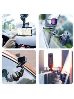 Крепление на присоске для экшн-камер и телефонов TELESIN  - TE-SUC-012 (11)