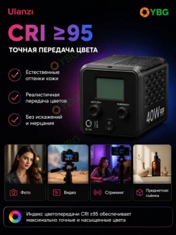 Осветитель Ulanzi 40W PRO COB (2)