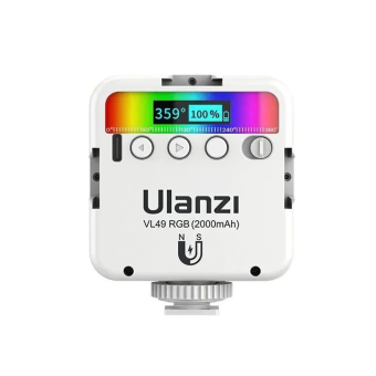 Светодиодный осветитель Ulanzi VL49 RGB, белый (VL49-RGB-White) 2