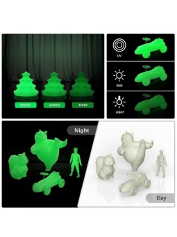 Sting3D PLA Luminous светящийся яркий зеленый 0202047 (13)