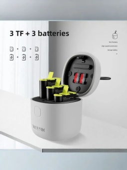Зарядное устройство Telesin Allin Box GP-BTR-904-GY (3)