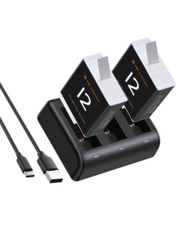 Зарядное устройство и два аккумулятора - KF28.0032 (2)