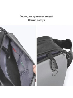 Cумка для фотоаппарата через плечо K&F Concept Alpha Sling 10л KF13.157 (4)