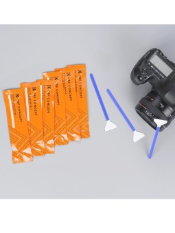 Набор чистящих палочек 24 мм 10 шт K&F Concept SKU.1698 (5)