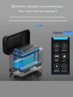 Зарядный кейс TELESIN S0-BCG-03-TIS (3)
