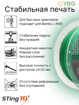 Sting3D PLA Pro зелёный 0202029 (11)