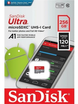 Карта памяти microSD SanDisk Ultra 256 ГБ - SDSQUNCI-256G-ZS3MN (4)