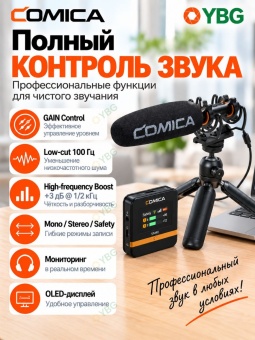 COMICA Микрофон VM40 инфографика (8)