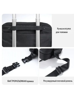 Сумка-слинг дорожная Ulanzi Travel Sling Bag V2- PB038 (2)
