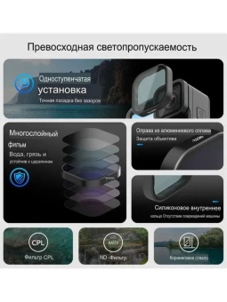 Комплект фильтров ND8, ND16, ND32+CPL -S5-FLT-13-TGP (14)