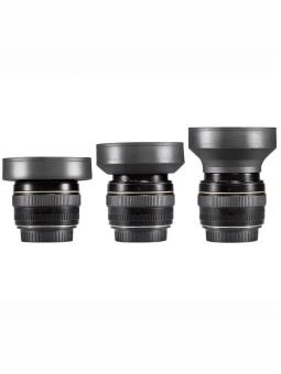 Бленда для объектива резиновая складная JJC 62 мм -LS-62S (3)