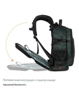 Фоторюкзак с отделением для ноутбука 23 л хаки зеленая K&F Concept KF13.119 (5)