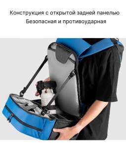 Фотосумка, рюкзак для фототехники 20 л синий K&F Concept KF13.087AV7 (4)