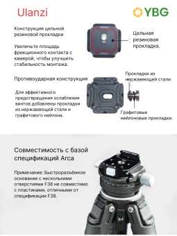 система крепления для камеры Ulanzi F38 - F38B3404 (4)