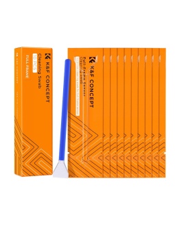 Набор чистящих палочек 24 мм 10 шт K&F Concept SKU.1698 (12)