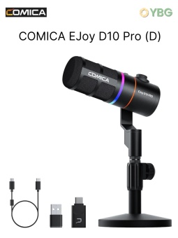 COMICA Микрофон EJoy D10 PRO(D)(black)