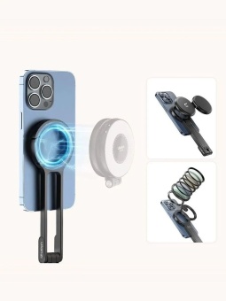 Подставка - карабин для телефона MA30_Gray - M077 (6)