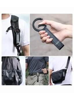 Подставка - карабин для телефона MA30_Gray - M077 (9)